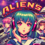 Album Art for the Stellar Kaiju Album: Aliens in my Eardrums